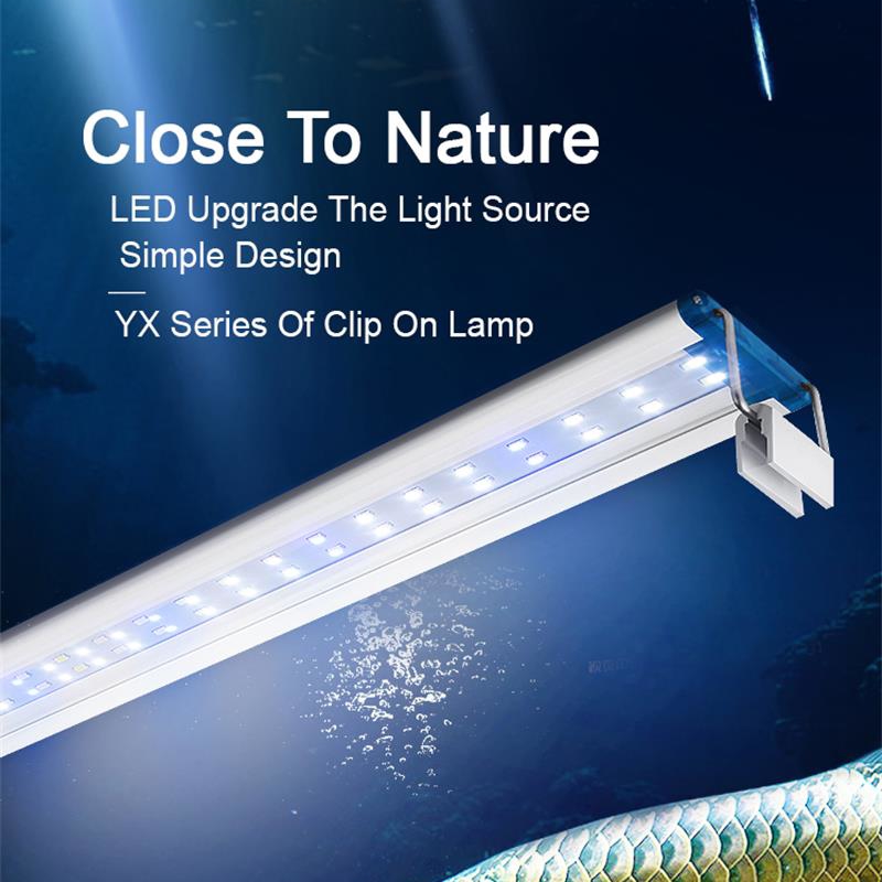 Aquarium Plant Light - Clip impermeabile estensibile sulla lampada per