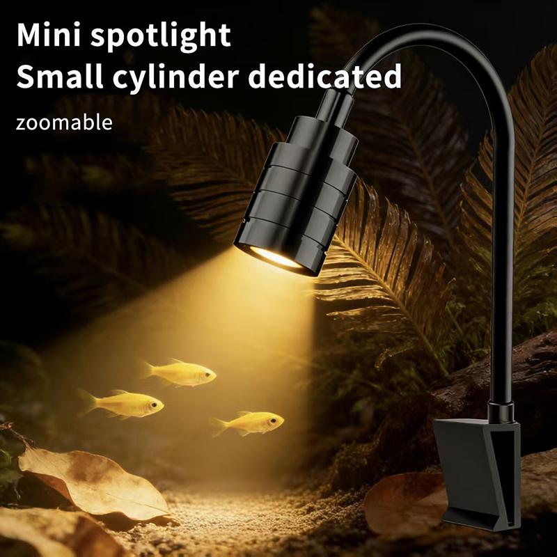 Aquarium Plant Light - Faretto per acquario sudamericano da 3