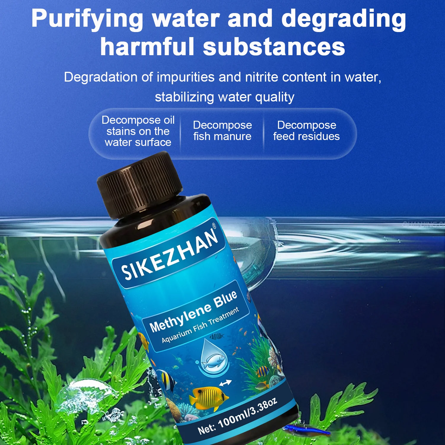 Blu di Metilene per il trattam - Aquarium Liquid Carbon recensione e prezzo