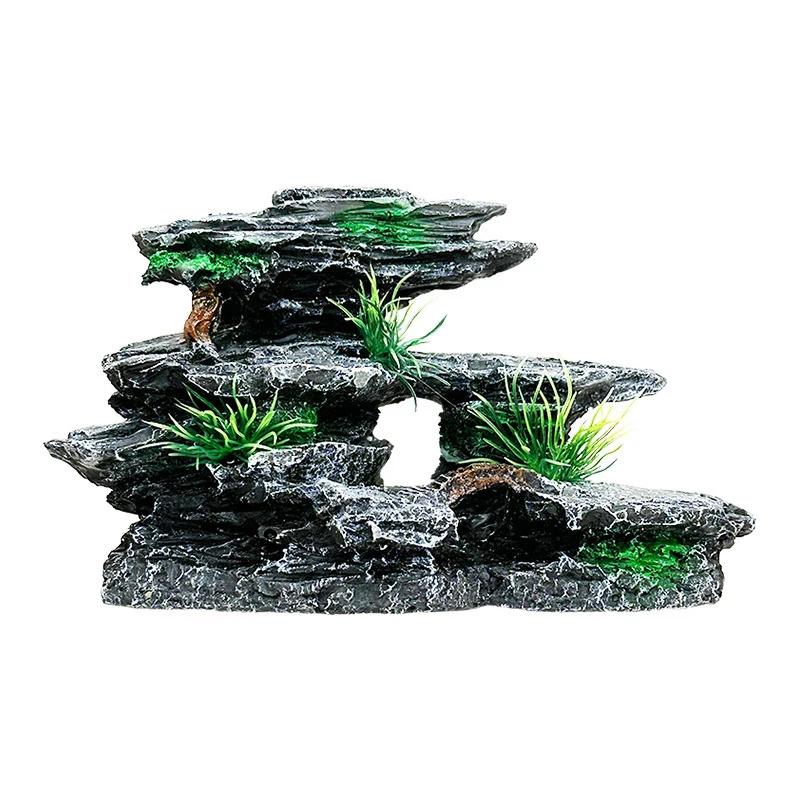 Acquario in resina Rockery Dec - Aquarium Driftwood recensione e prezzo