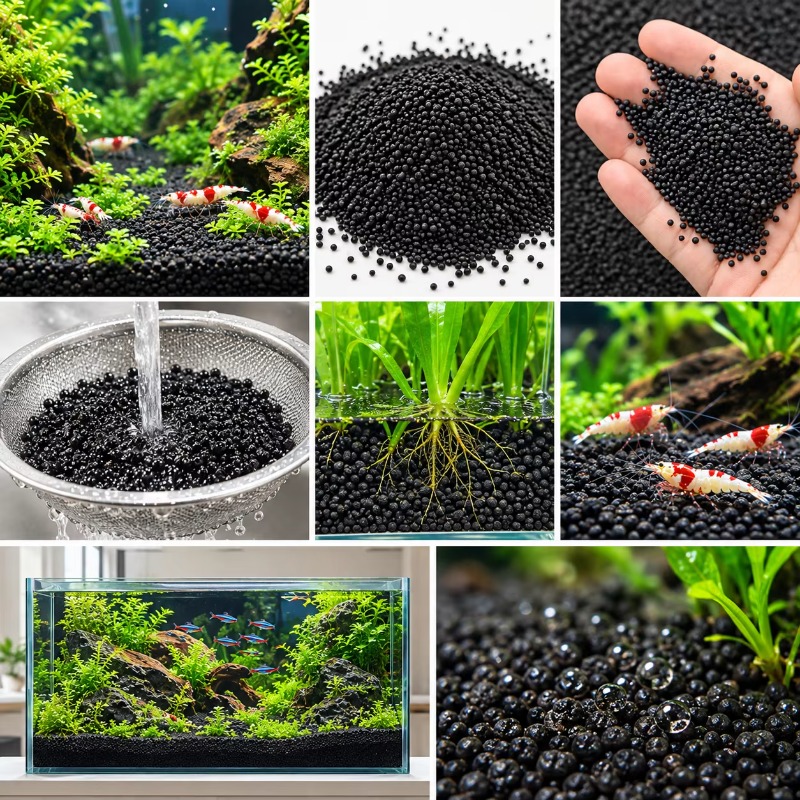 Substrato nero per acquari, id - Aquarium Plant Substrate recensione e prezzo