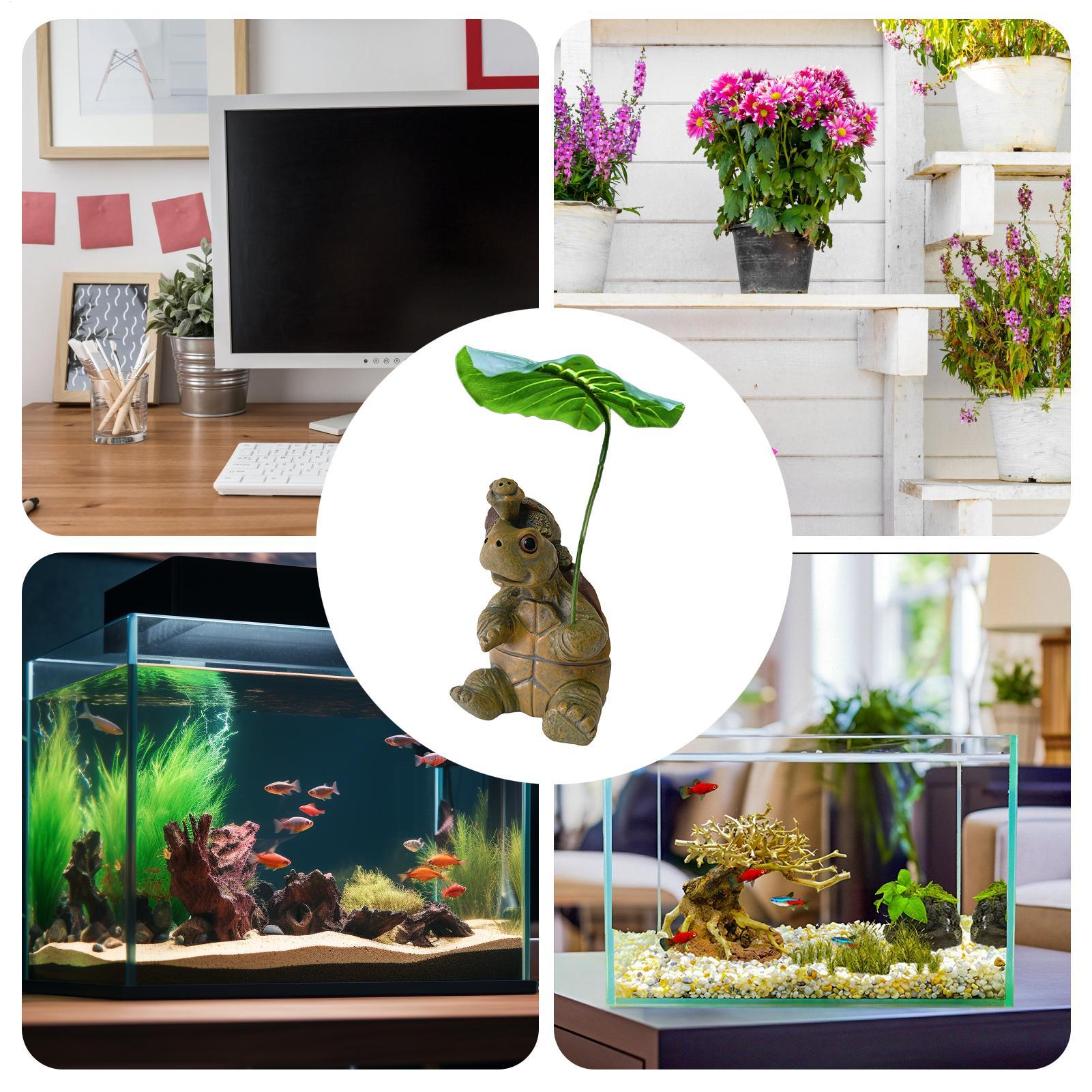 Statuetta di tartaruga, decora - Plant Aquarium Pot recensione e prezzo