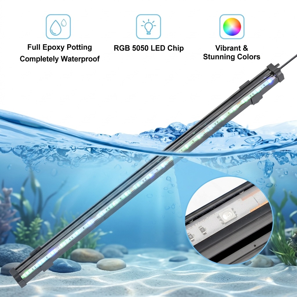Lampada LED USB per Acquario c - Aquarium Plant Light recensione e prezzo